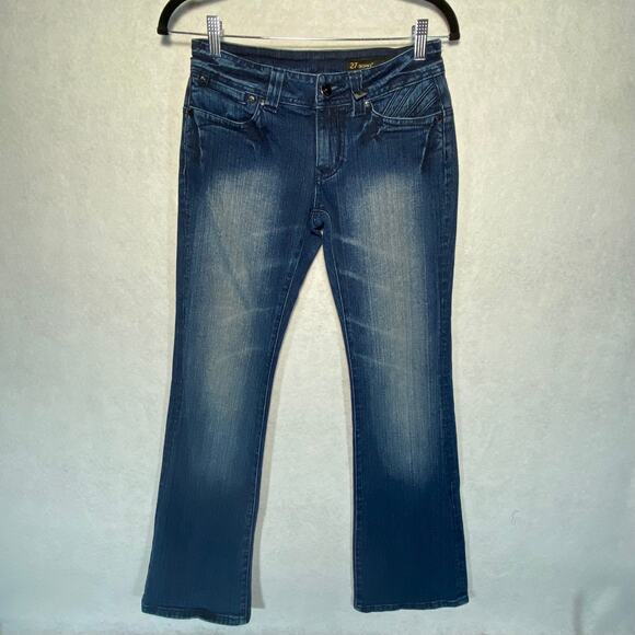 AKADEMIKS Bootcut Stretch Jeans Womens Size 27 - Picture 1 of 11